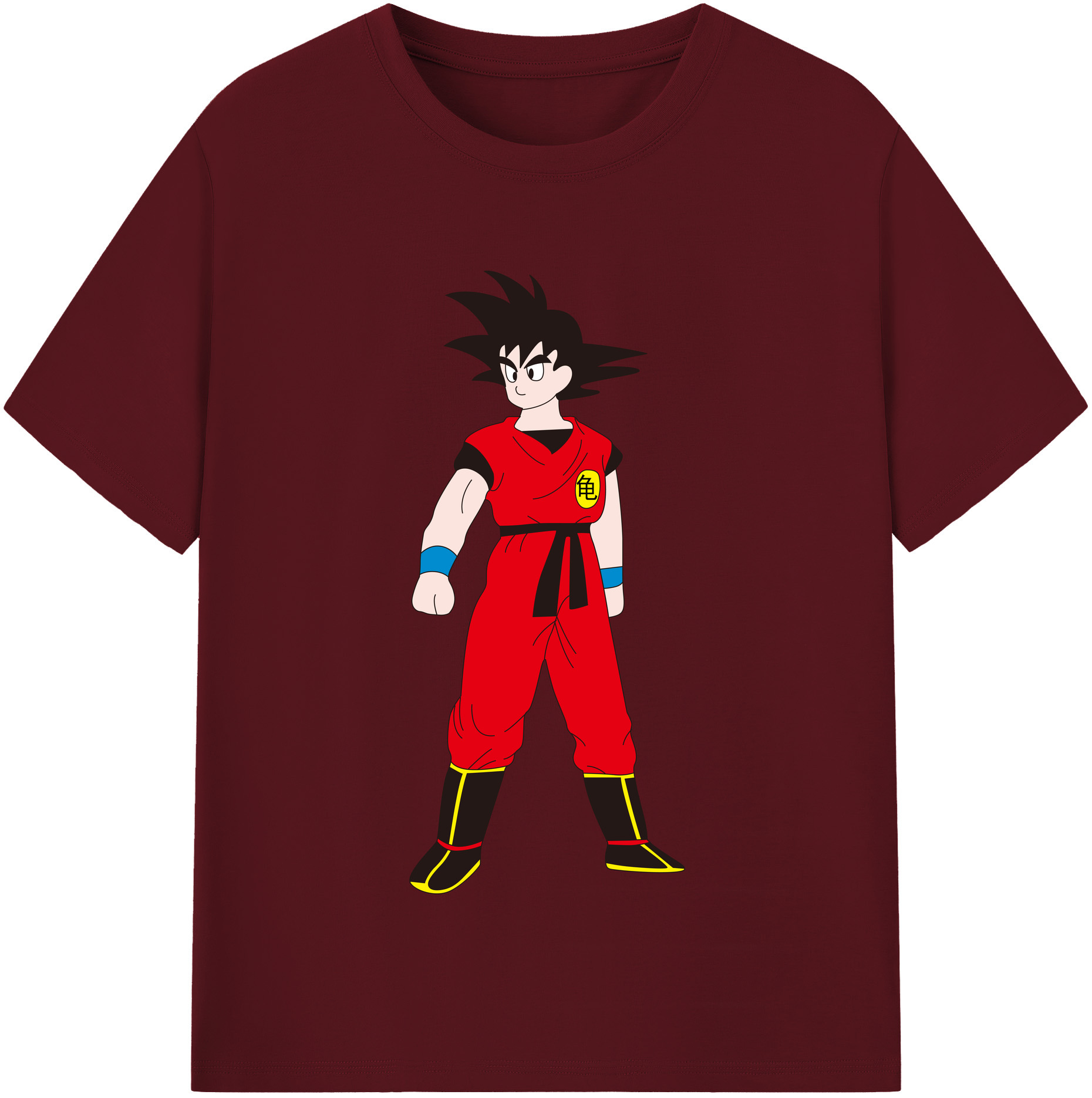 （画像用） ドラゴンボール 孫悟空（そん ごくう）Son Goku カカロット DRAGON BALL Kakarotto 綿100％半袖Tシャツ（フロントプリント）